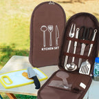 Sac de rangement pour ustensiles de camping (ustensiles non inclus)