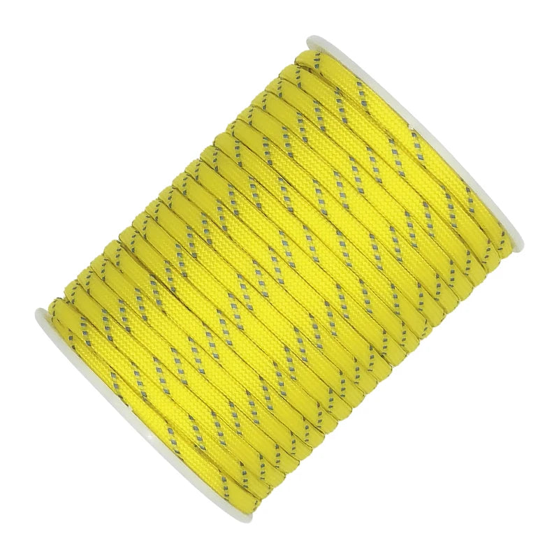 Cuerda Paracord Reflectante 7 Núcleos 550 de 30m – 4mm
