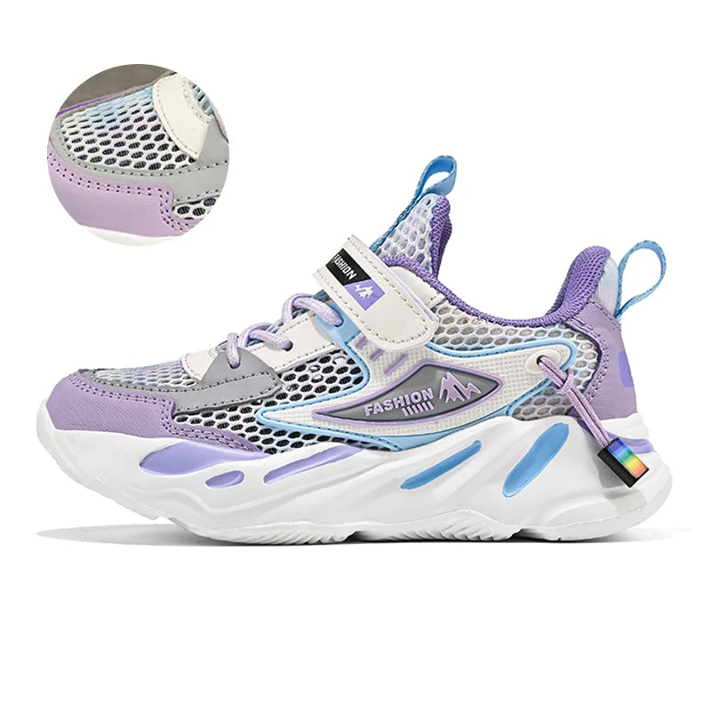 Zapatilla Deportiva NBGAGA con Cordón Libre Para Niñas Hecho de Material Transpirable