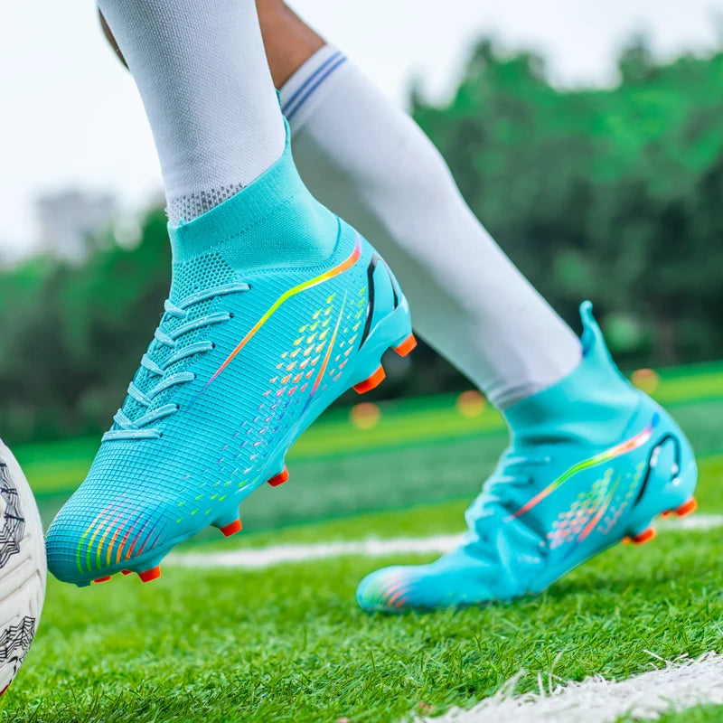 Zapatos Fútbol Hombre X2308 Blancos TF/FG Profesionales