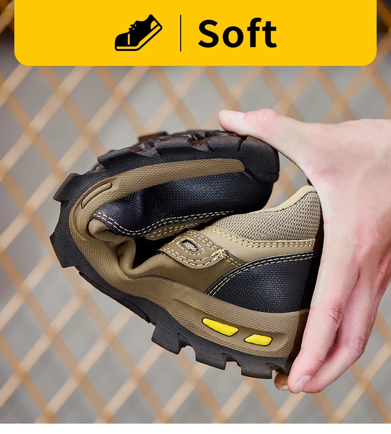TANRDON D9072 Men's Puncture-Resistant Safety Shoes