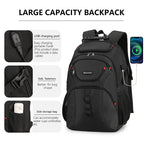 Sac à dos homme, affaires, voyage, grande capacité, pour ordinateur portable 15"