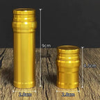 Lampe à alcool en alliage d'aluminium avec mèche