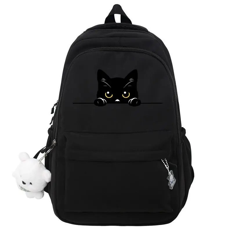 Mochila Diseño de Gato Impermeable