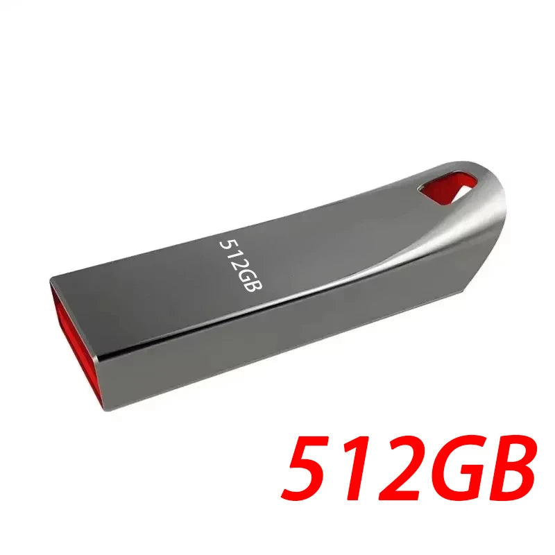 Memoria USB 3.0 Metal Impermeable Portátil 512GB 1TB 2TB