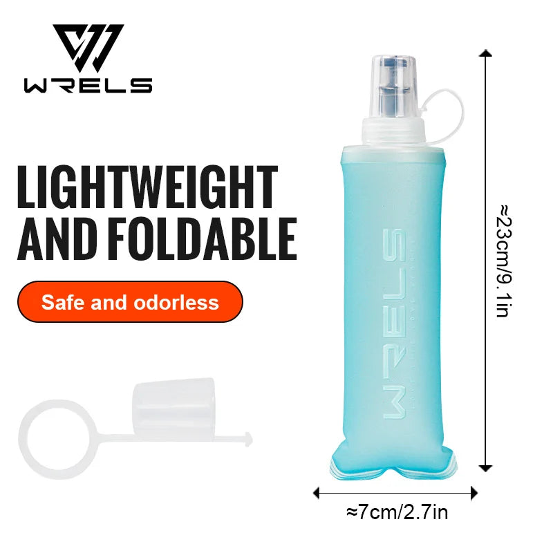 Botella de Agua Blanda Plegable TPU Para Deportes
