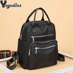 Sac à dos femme Oxford imperméable grande capacité décontracté