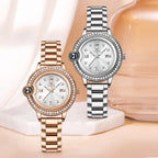Montre OLEVS de Luxe pour Femme avec Diamants et Date Automatique