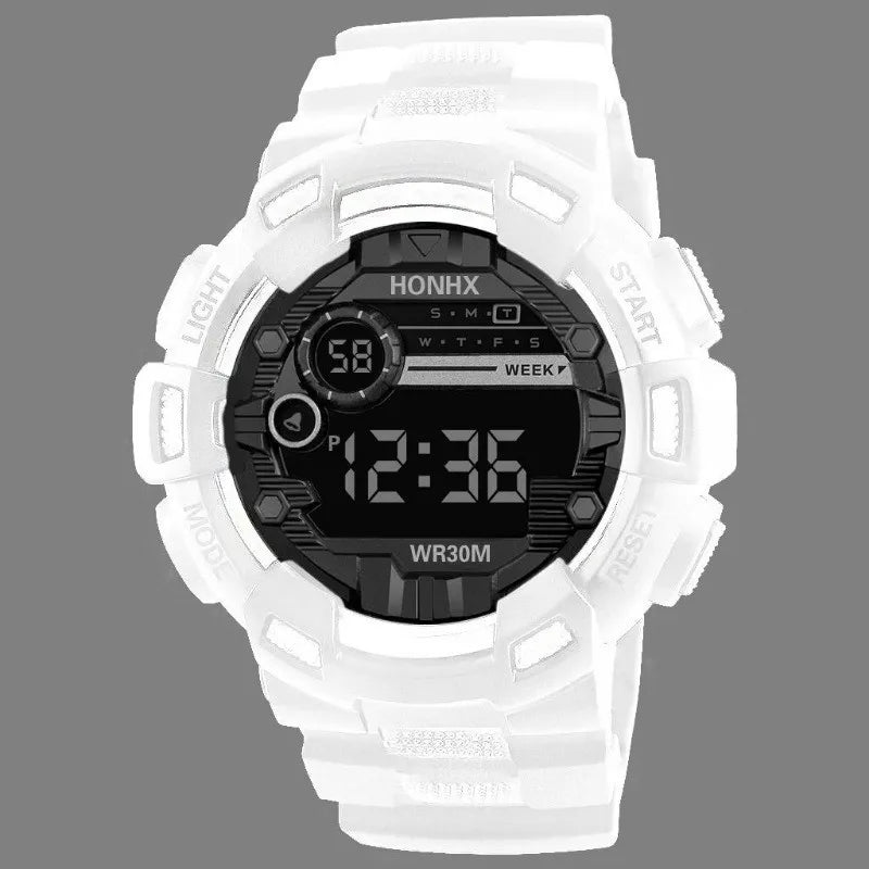 Men's and Students' Multifunctional Sports LED Watch
