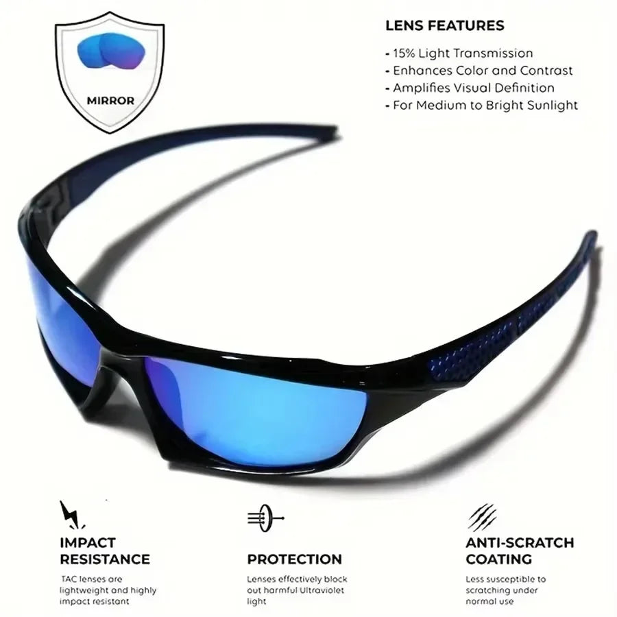 HD UV400 Polarized Sunglasses for Men and Women