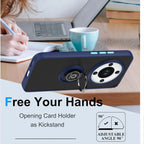 Coque Honor Magic 8 Lite Anneau Métallique Antichoc