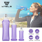 Bouteille d'eau souple pliable en TPU pour le sport