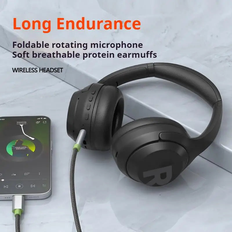 Audífonos Inalámbricos Bluetooth Sonido Estéreo 360° Plegables