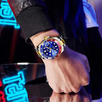 Montre LIGE LG10051 Acier Inoxydable Lumineuse et Résistante à l'Eau