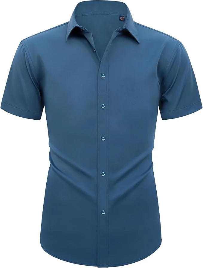 Camisa de Manga Corta para Hombre Casual
