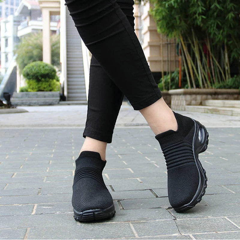 Tenis Mujer Transpirables Para Caminar Gym