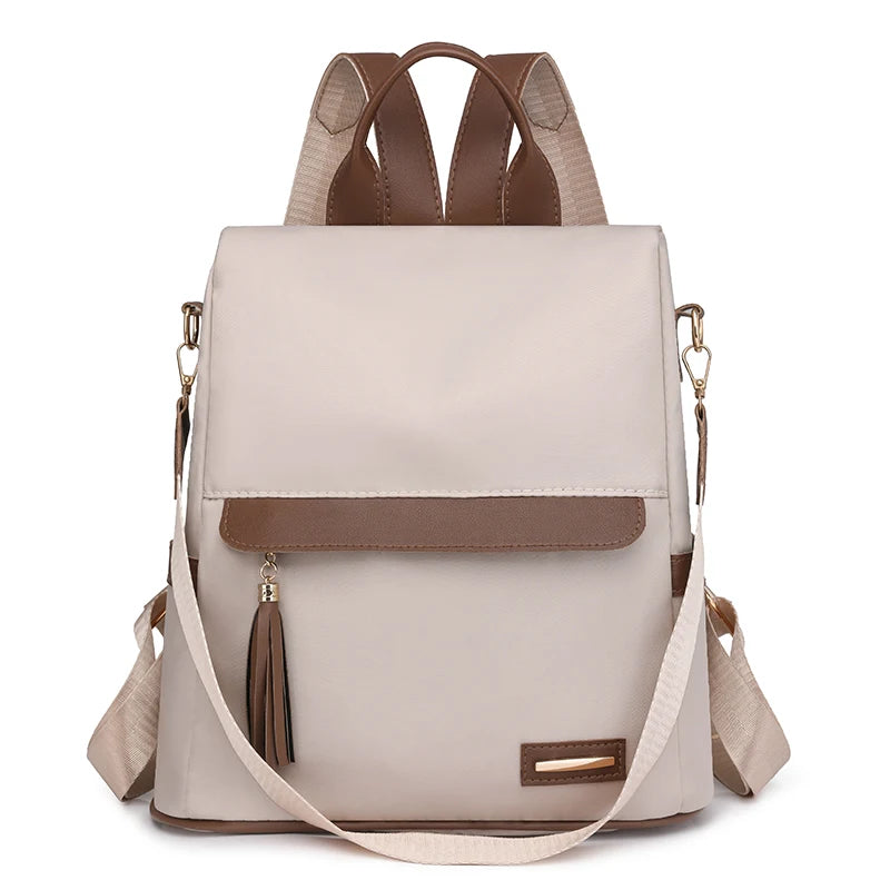 Mochila Impermeable Para Mujer Antirrobo Casual