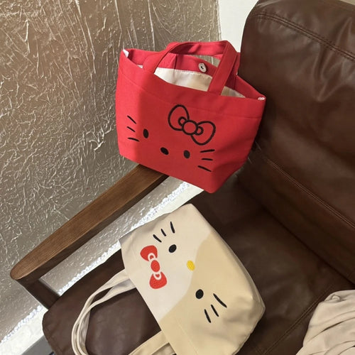 Women's Embroidered Hello Kitty Daily Bag
