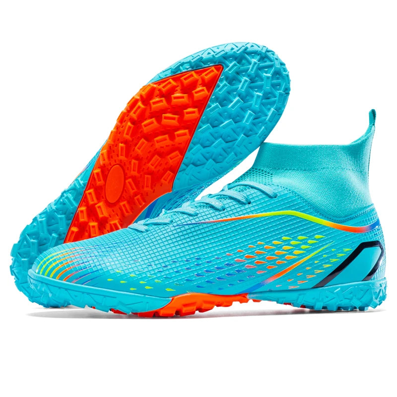 Zapatos Fútbol Hombre X2308 Blancos TF/FG Profesionales