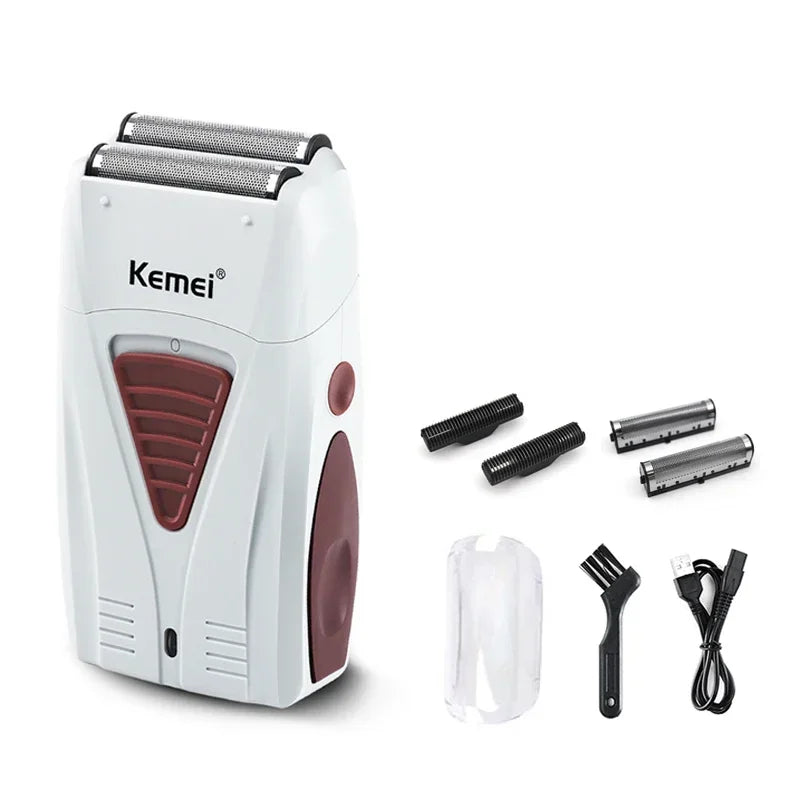 Cortadora Cabello Eléctrica Kemei KM-3382 Inalámbrica Recargable