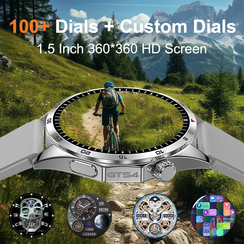 Smartwatch Hombre Mujer LEMFO 1.5'' HD 360x360
