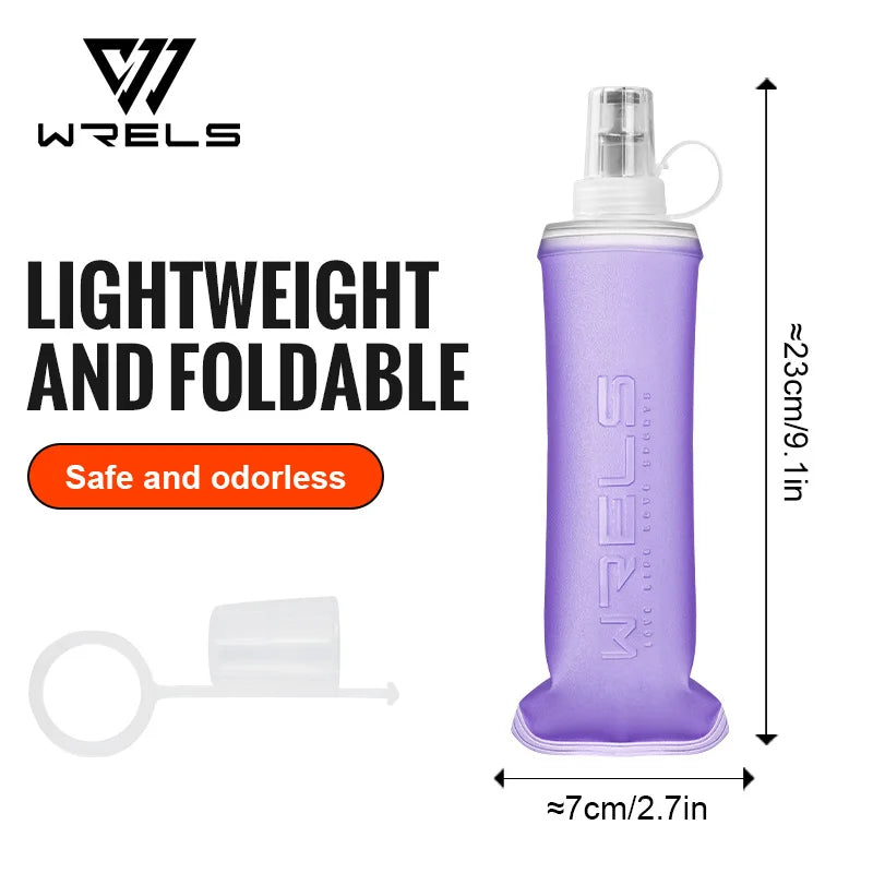 Botella de Agua Blanda Plegable TPU Para Deportes