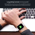 Montre connectée Homme Femme AMOLED 2.01'' Appels Bluetooth Multisports