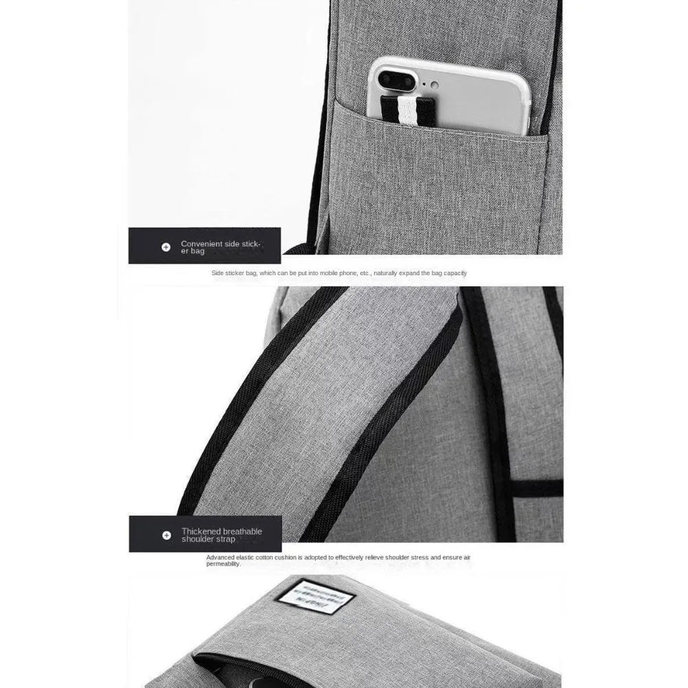 Mochila Minimalista Gran Capacidad Laptop Escolar Viaje Lavable