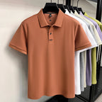 Polo 100% Algodón para Hombre Manga Corta Transpirable
