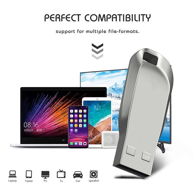 Pen Drive USB 3.0 Metal 2TB TYPE-C Impermeable