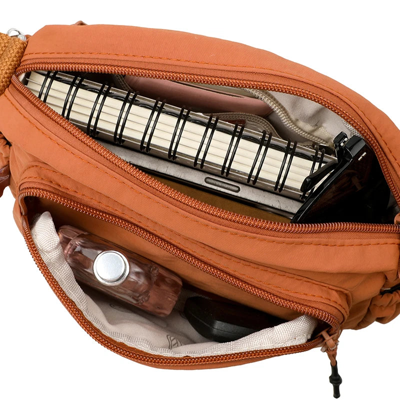 Bolso de Hombro Para Mujer Casual Versátil de Nylon