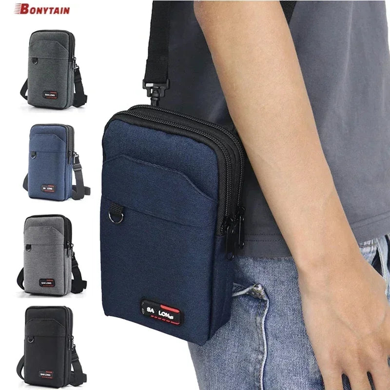 Men's Waterproof Tactical Waist Bag Belt