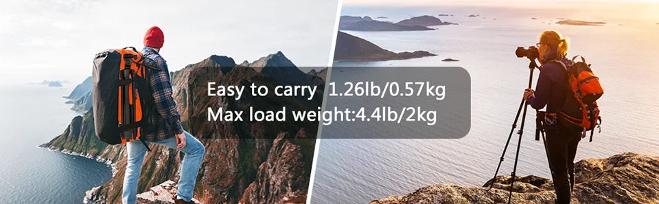 Portable Tripod for Cell Phone / DSLR Camera Selfie Stand