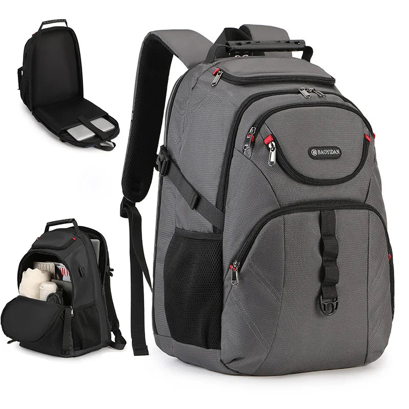 Mochila Hombre Negocios Viaje Gran Capacidad Laptop 15"