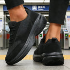 Chaussures de sport pour femme à bout large en maille respirante