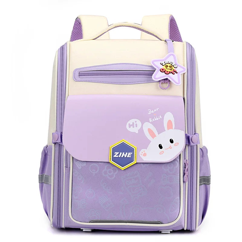 Mochila Escolar Para Niñas Impermeable Gran Capacidad