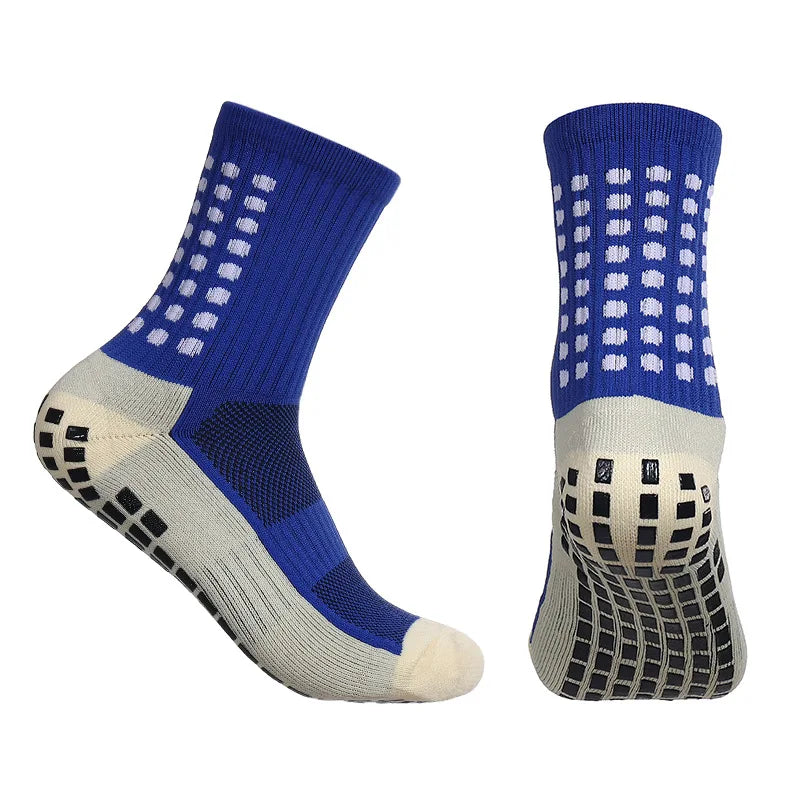 Calcetines Fútbol Antideslizantes con Suela de Silicona