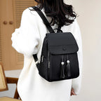 Sac à Dos en Cuir Vintage Femme Style Classique
