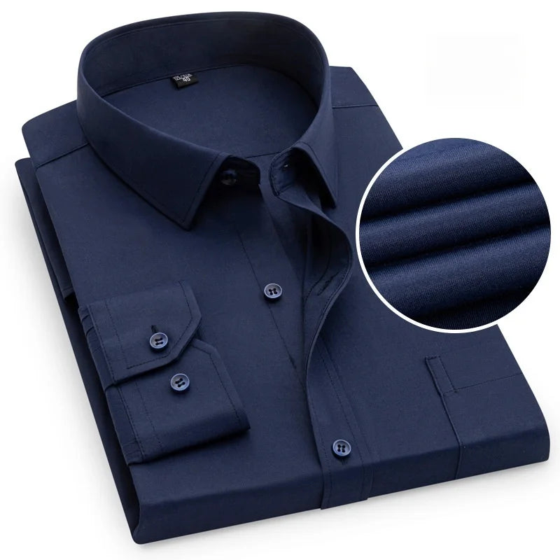 Camisa Formal de Hombre Manga Larga Oficina