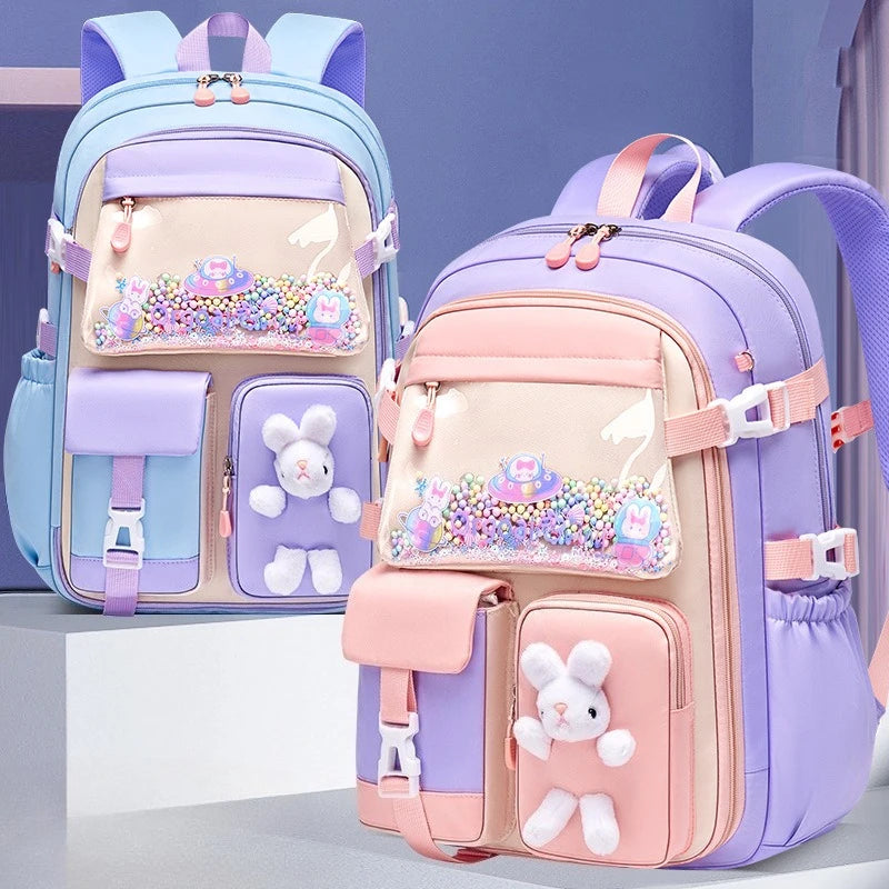 Mochila Kawaii Para Niñas de Primaria Ligera