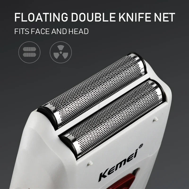 Cortadora Cabello Eléctrica Kemei KM-3382 Inalámbrica Recargable