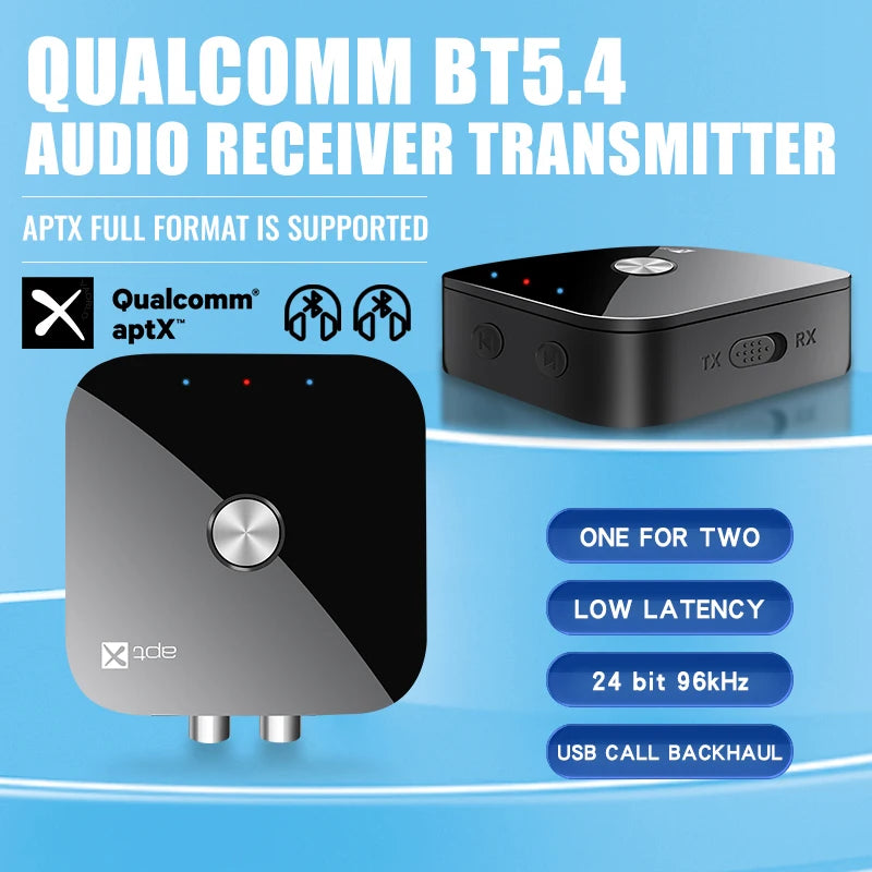 Adaptador Inalámbrico 2 en 1 Bluetooth Transmisor Receptor