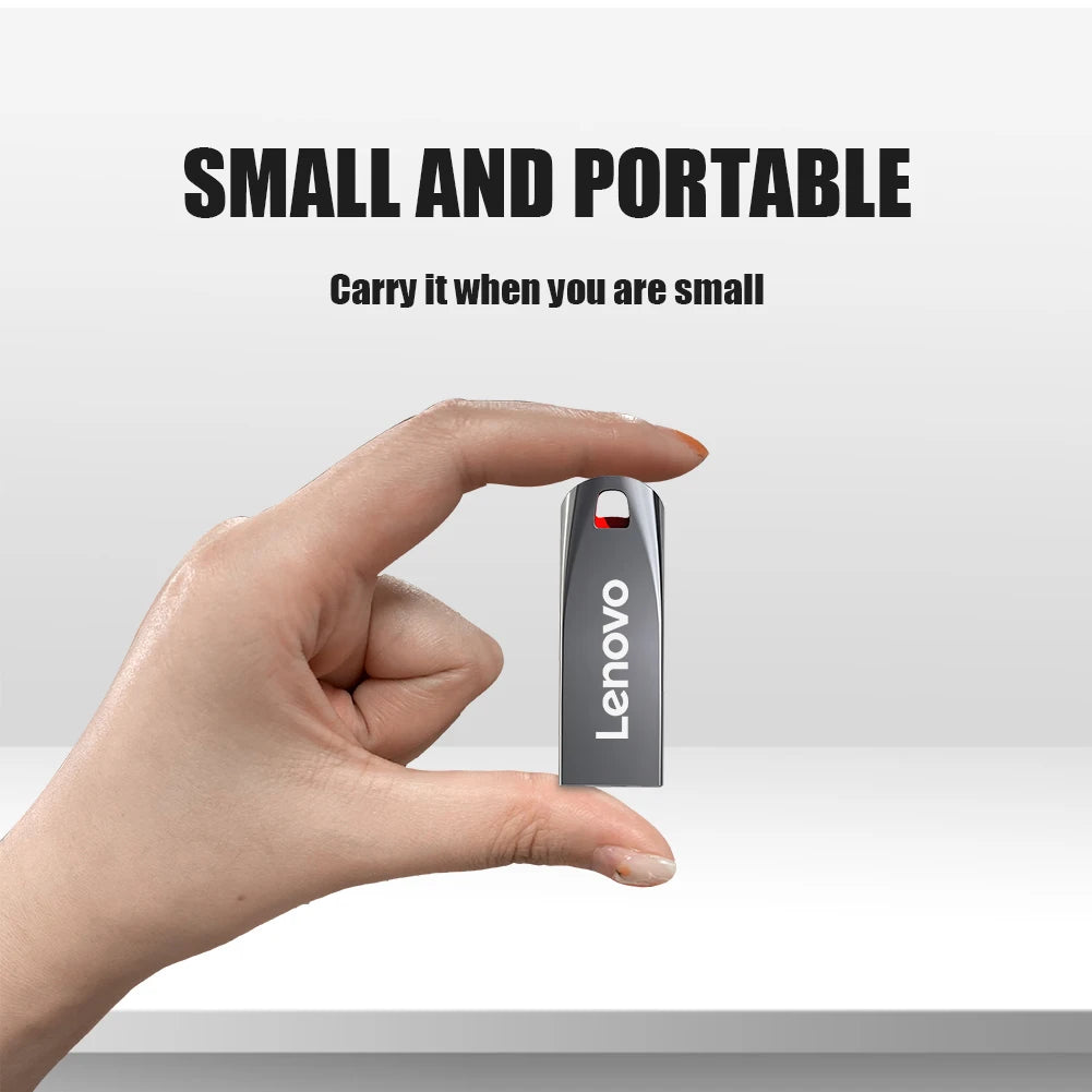 Pendrive Lenovo USB 3.0 Mini Metal Alta Velocidad 1TB 2TB