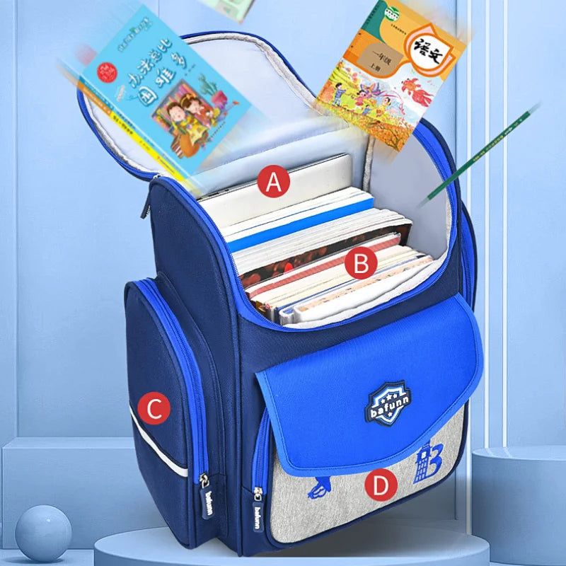 Mochila Infantil Ortopédica de Nylon Util Para Primaria