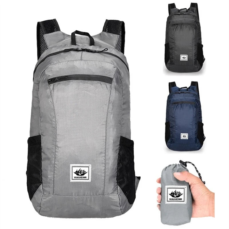 20L Ultralight Foldable Waterproof Hiking Backpack