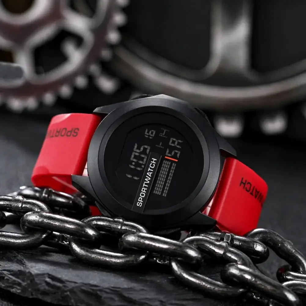 Multifunctional LED Digital Sports Watch for Men