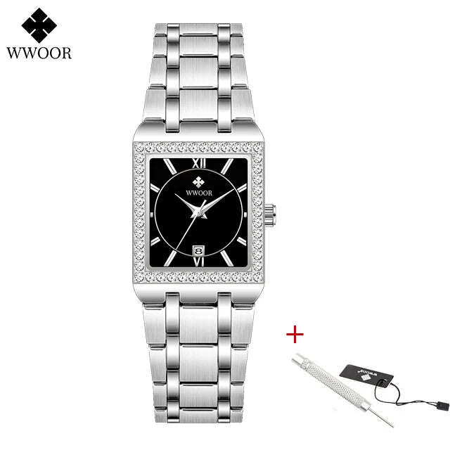 Reloj Damas Wwoor Diamond Lujo