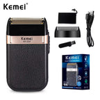 Afeitadora Eléctrica Kemei KM-2024 Recargable USB Barba
