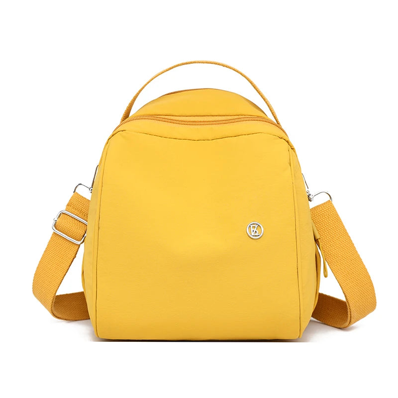 Mochila Nylon Mujer 2025 Ligera Casual