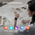 Zeblaze GTS 4 Montre intelligente avec écran AMOLED HD de 1,94" et appels vocaux